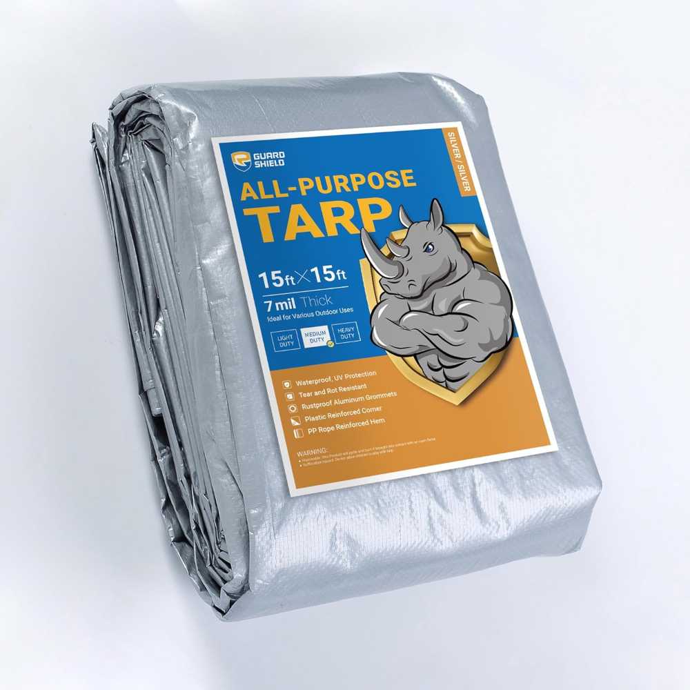 Guard Shield 15' x 15' 7-Mil Tarp