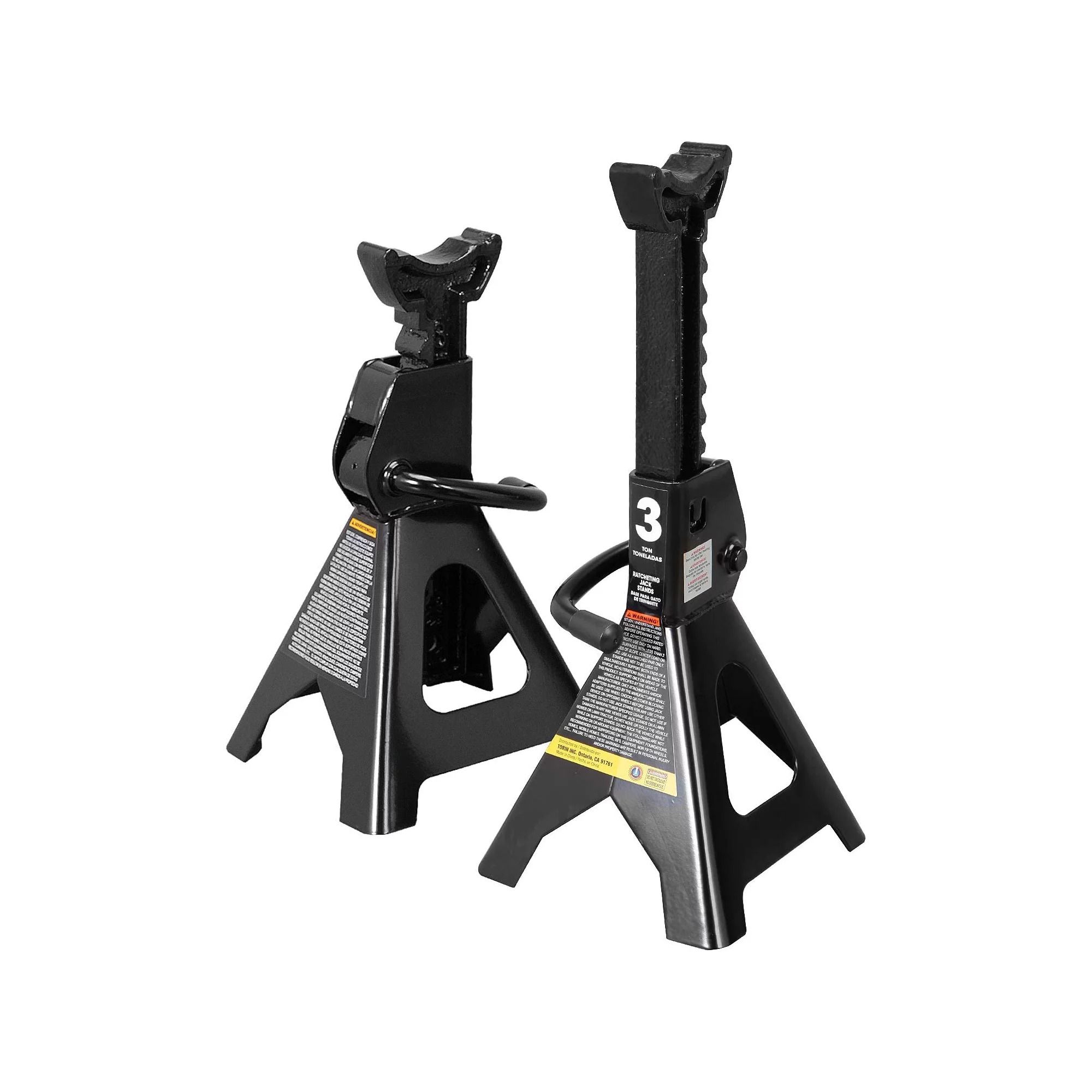 2-Pack Torin 3 Ton (6,000 lb.) Steel Jack Stands