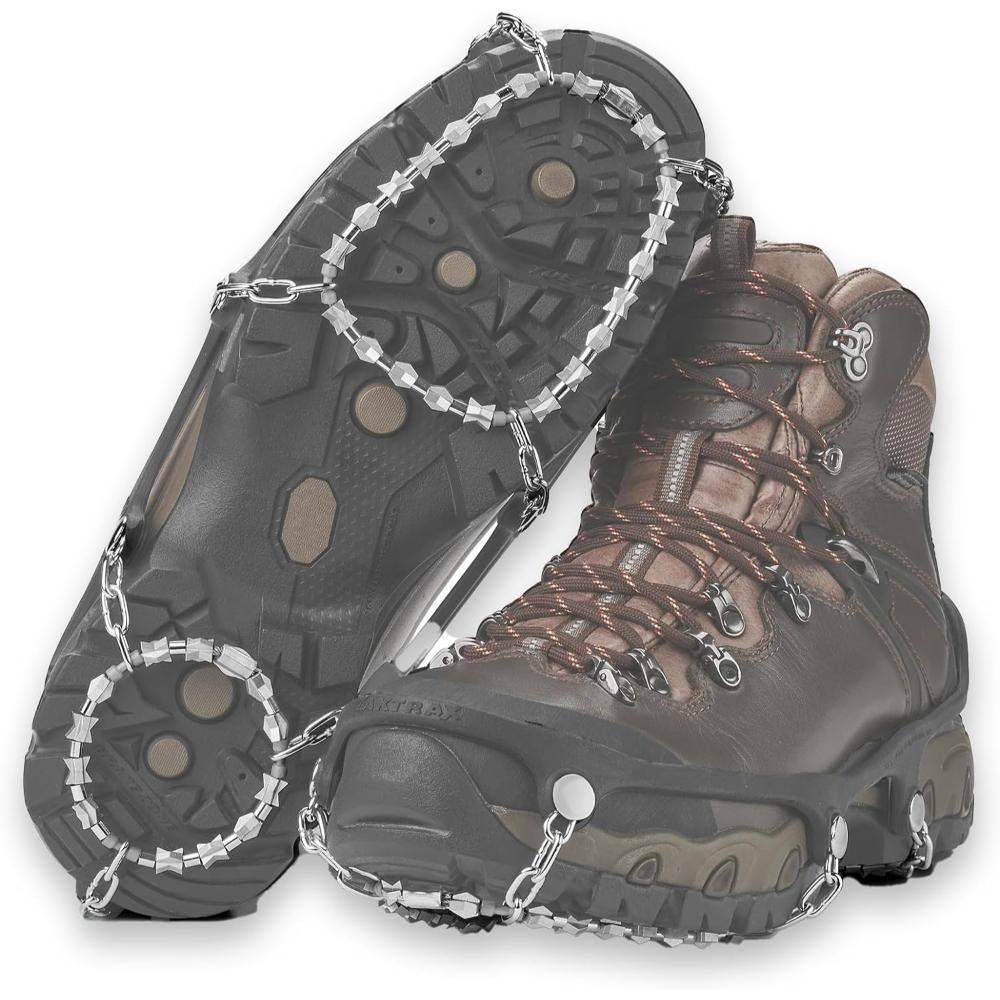 Yaktrax Diamond Grip All-Surface Traction Cleats for Ice & Snow (L or XL)