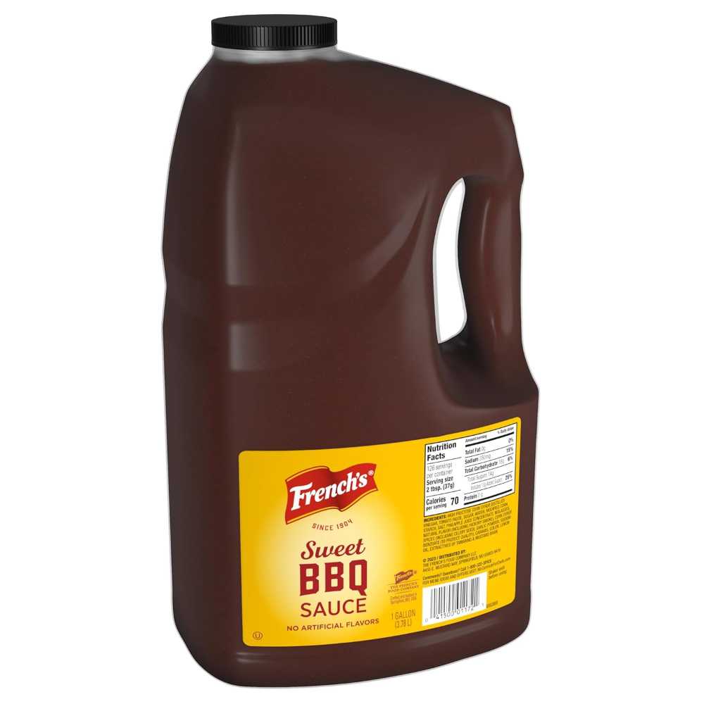 French's Sweet BBQ Sauce, 1 gal.