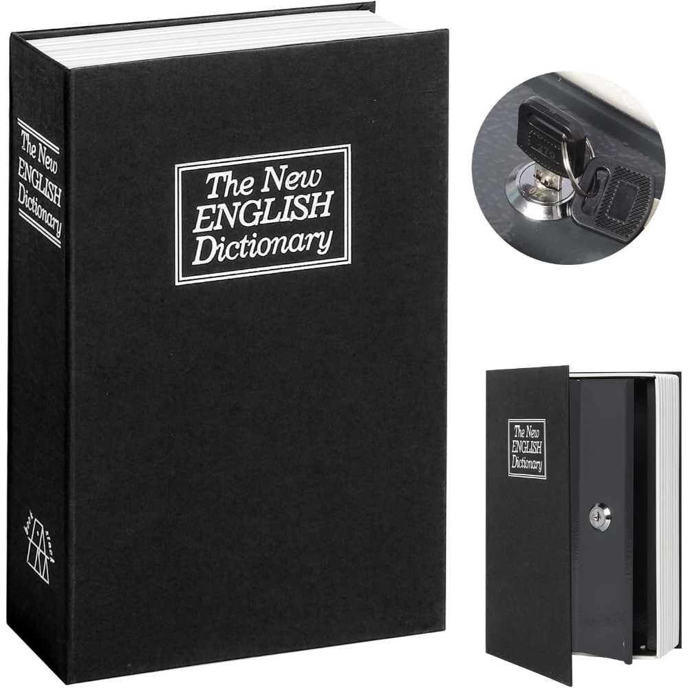 Kasten Diversion Book Safe w/ Key Lock