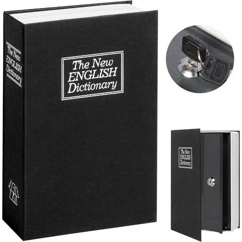 Kasten Diversion Book Safe w/ Key Lock