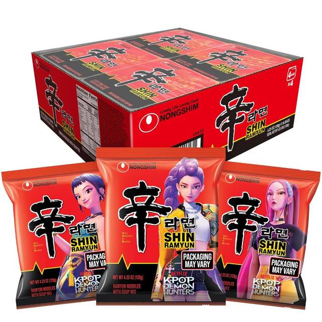 16-Pack Nongshim Shin Ramyun Noodles, 4.23 oz.