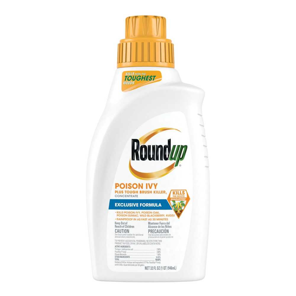 Roundup Poison Ivy Plus Tough Brush Killer₂ Concentrate, 32 oz.