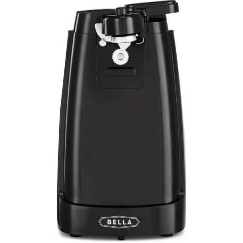 Bella Electric Can Opener w/ Knife Sharpener & Bottle Opener