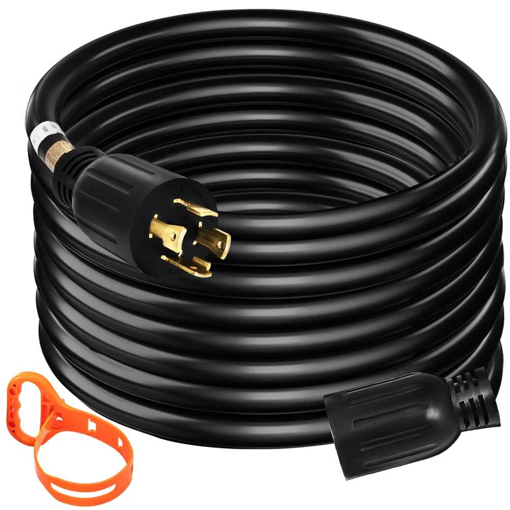 Vevor 20' 30 Amp Generator Extension Cord