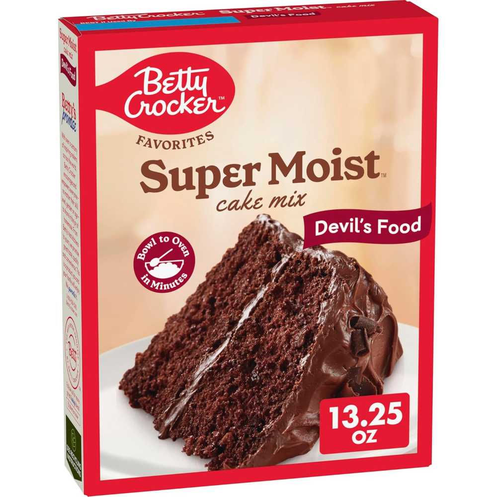 Betty Crocker Favorites Super Moist Devil's Food Cake Mix, 13.25 oz.