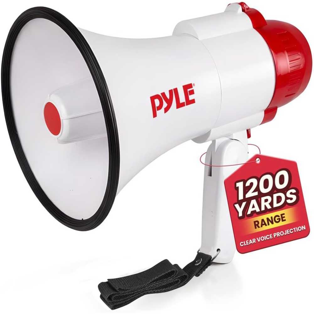Pyle 30W Megaphone w/ Siren