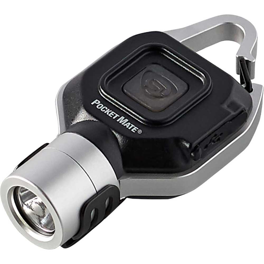 Streamlight Pocket Mate 325-Lumen Keychain/Clip-on Rechargeable Flashlight
