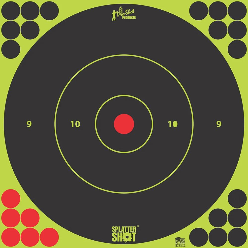 60-Pack Pro-Shot Products Splatter Shot Bullseye