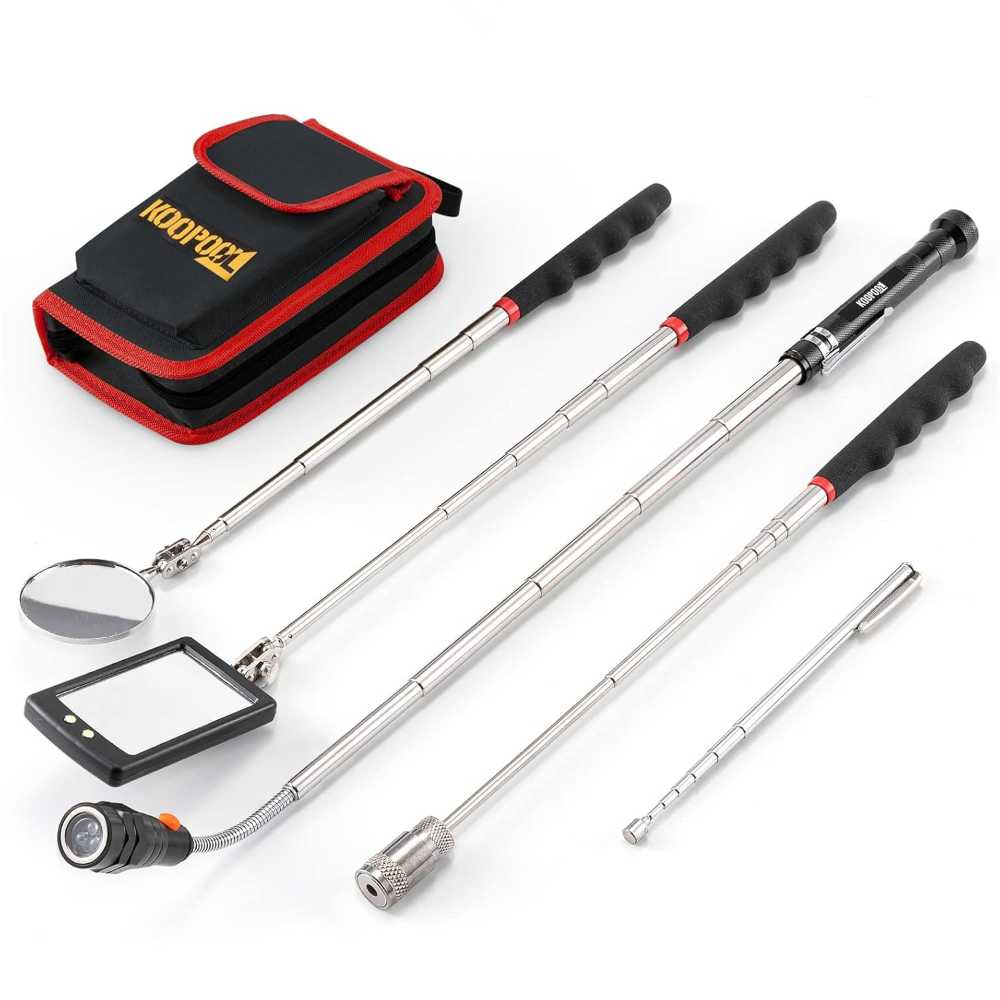 Koopool 5-Piece Telescoping Magnetic Pickup Tool Set