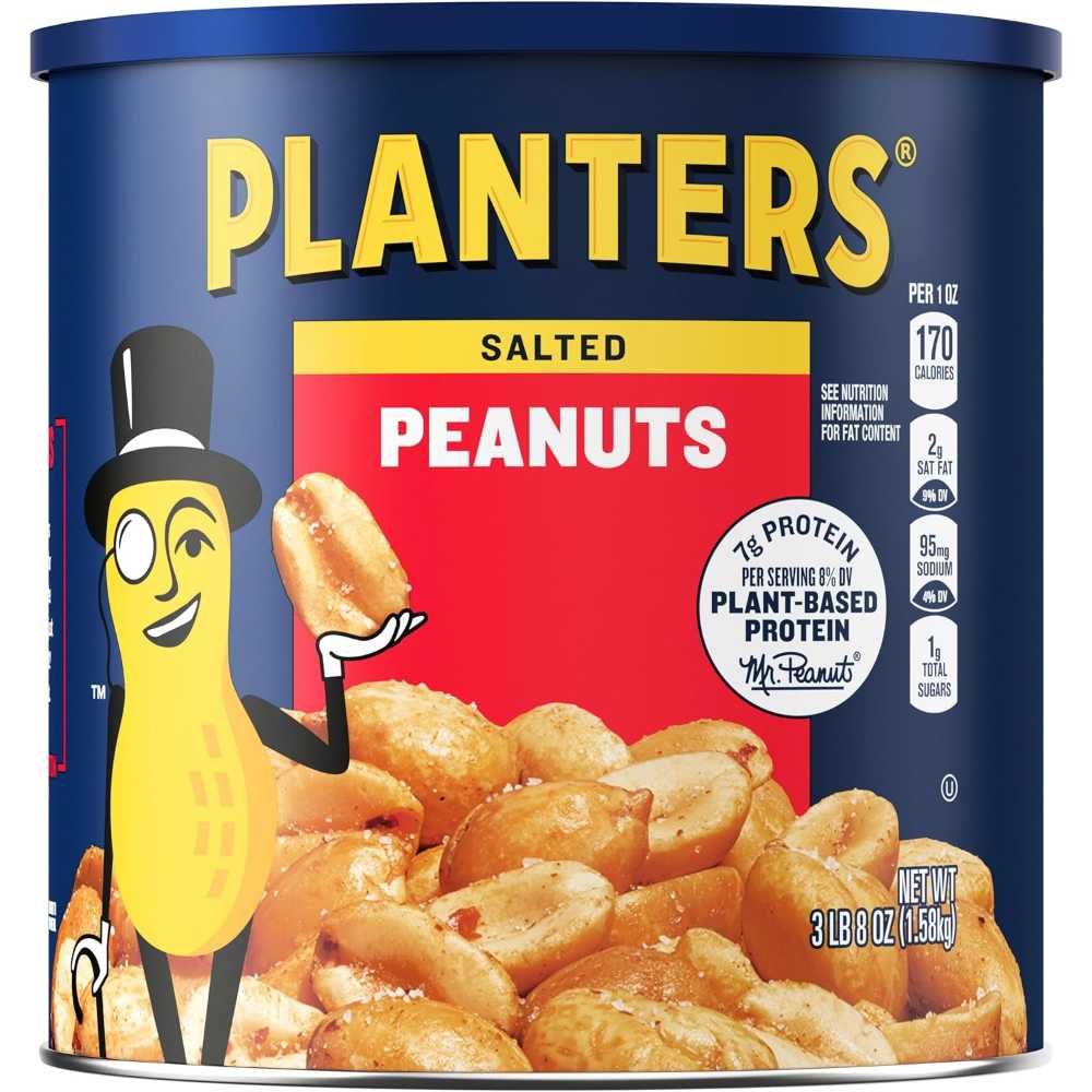 PLANTERS Salted Peanuts, 56 oz.