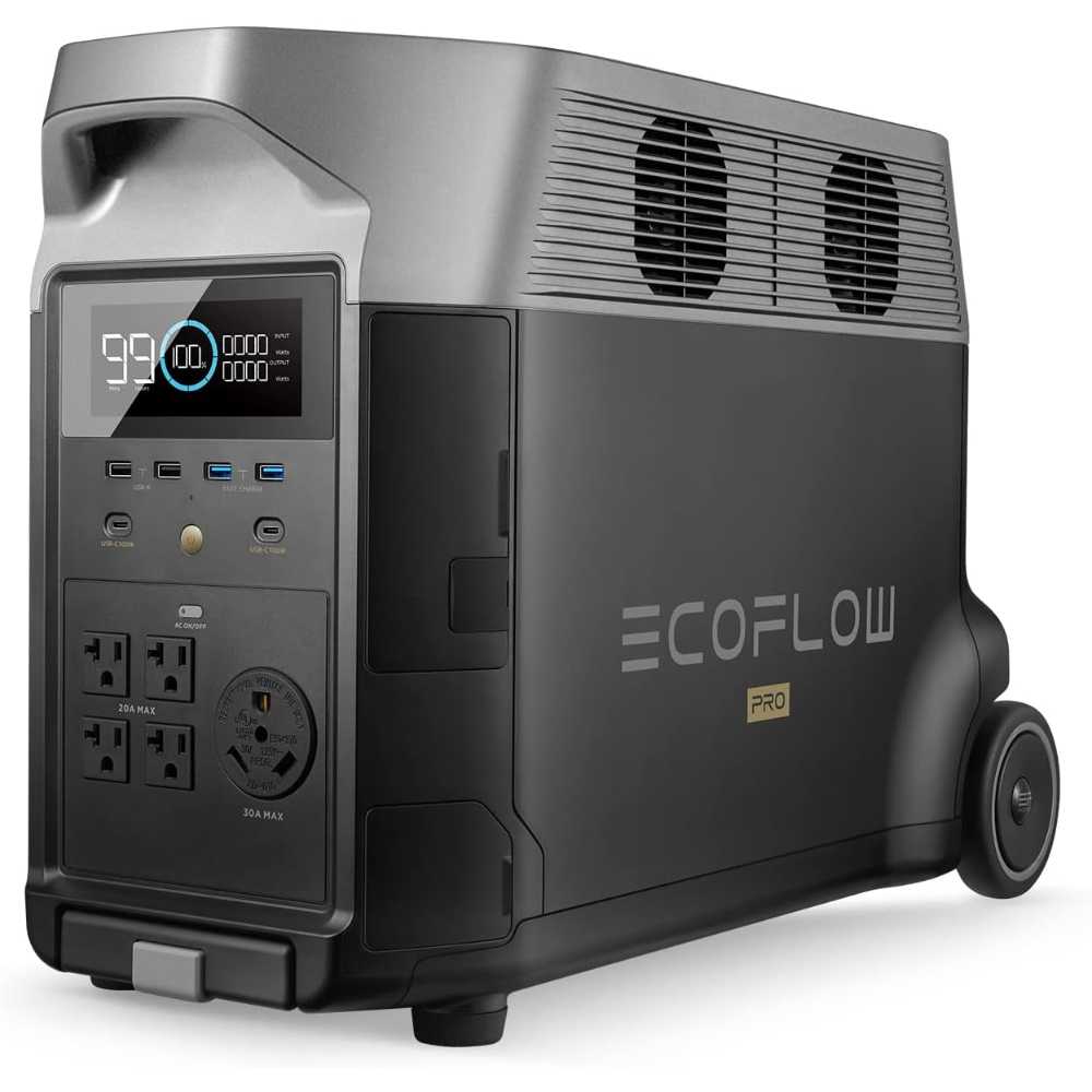 Ecoflow Delta Pro 3600Wh/3600W Expandable LiFePO4 Power Station