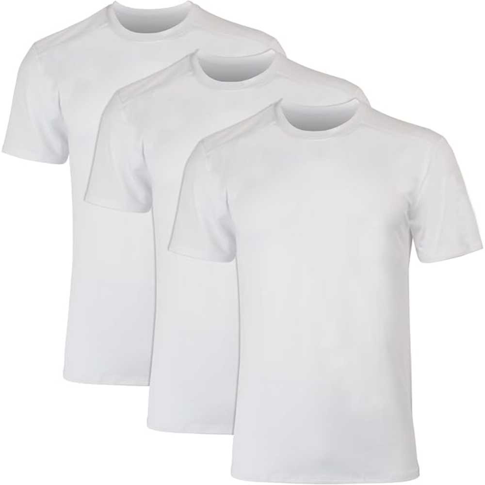 3-Pack Hanes Moves Breathable Mesh-Back X-Temp Moisture-Wicking T-Shirt (Various Sizes)