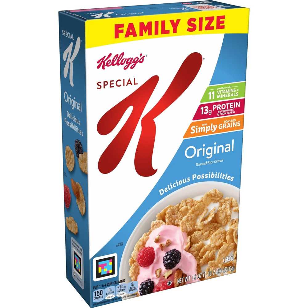 6-Pack Kellogg's Special K Cereal, 18 oz.