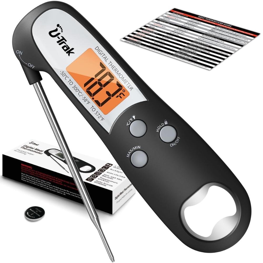 U-Trak Instant Read Meat Thermometer