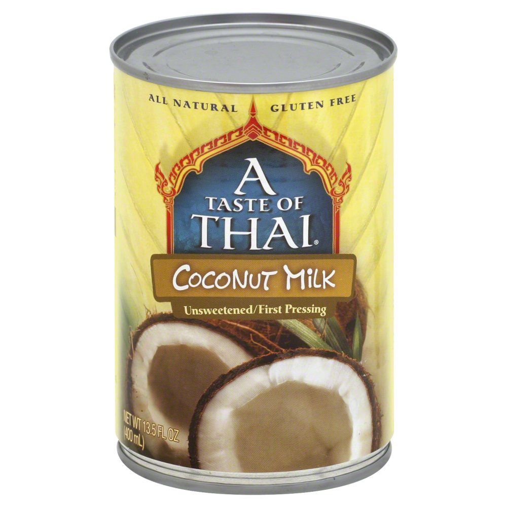 12-Pack A Taste of Thai Unsweetened Lite Coconut Milk, 13.5 oz.