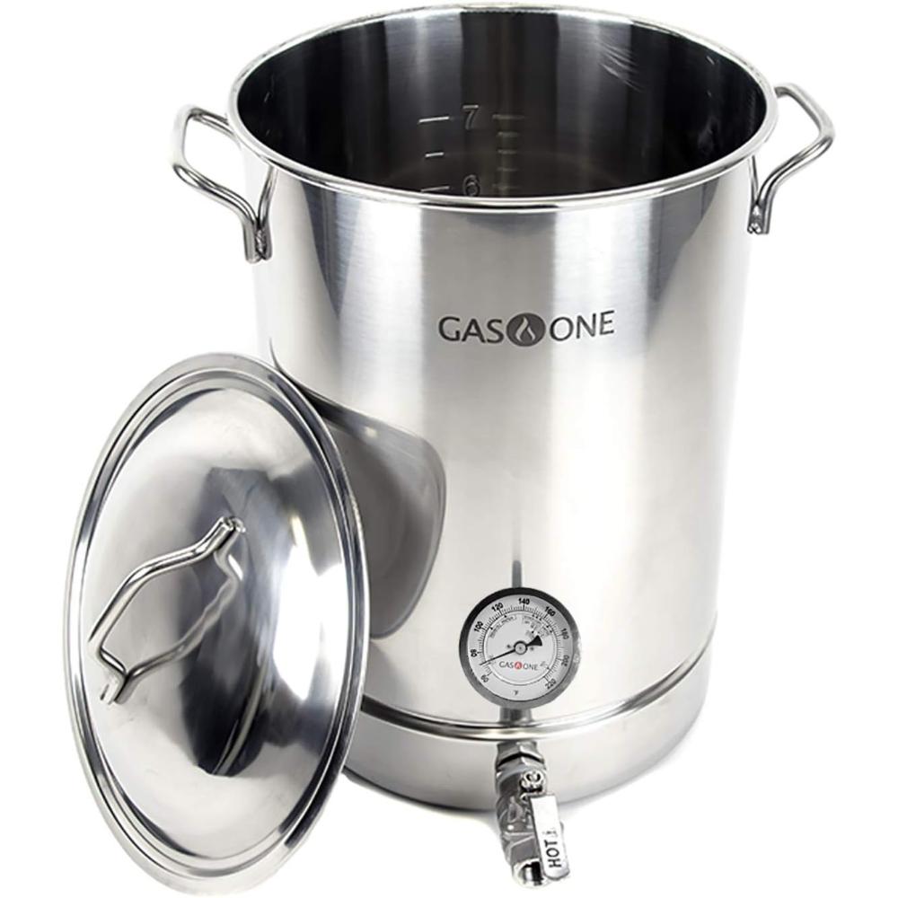 GasOne 8-Gallon Stainless Steel Home Brew Kettle Pot