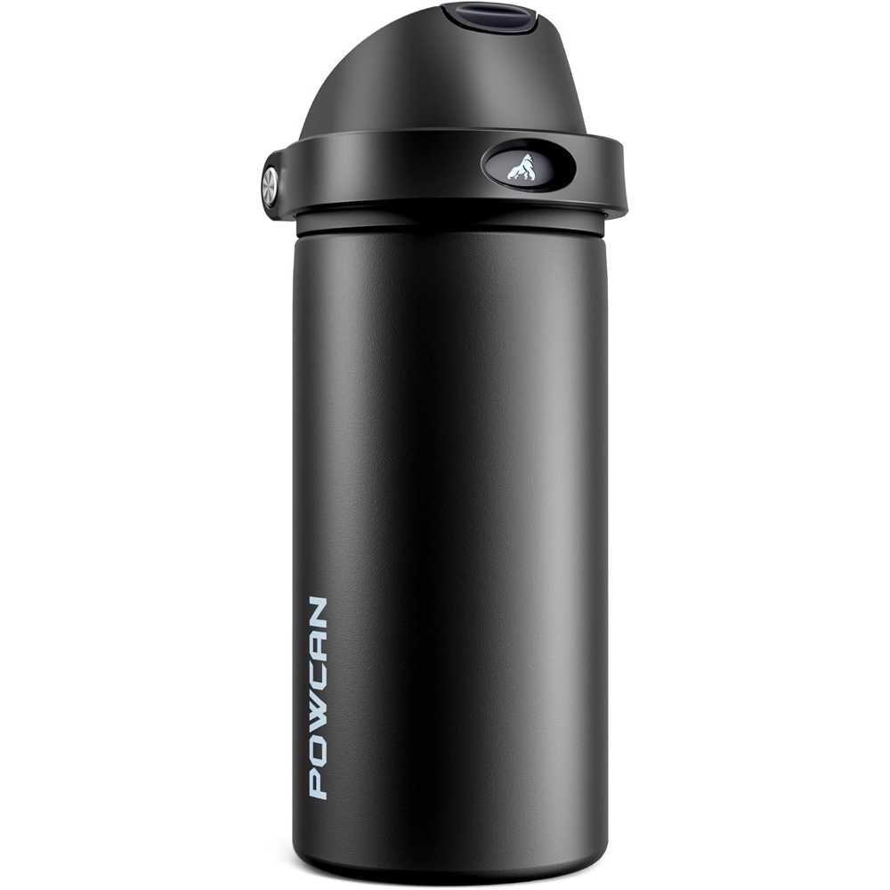 Powcan 18 oz. Stainless Steel Insulated Water Bottle