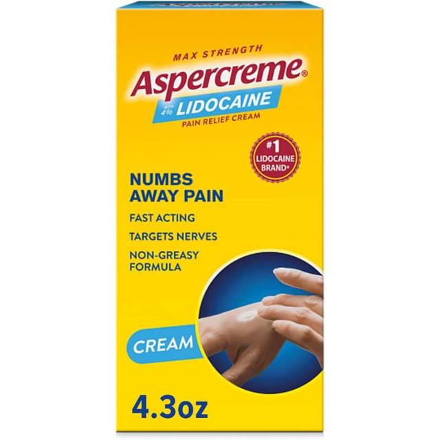 Aspercreme Lidocaine Pain Relief Cream, 4.3 oz.