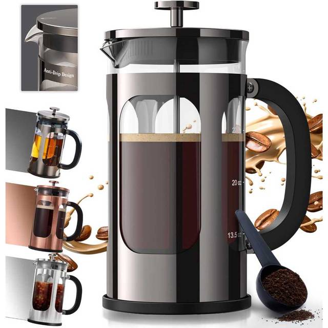 Bayka French Press Coffee Maker, 34 oz.