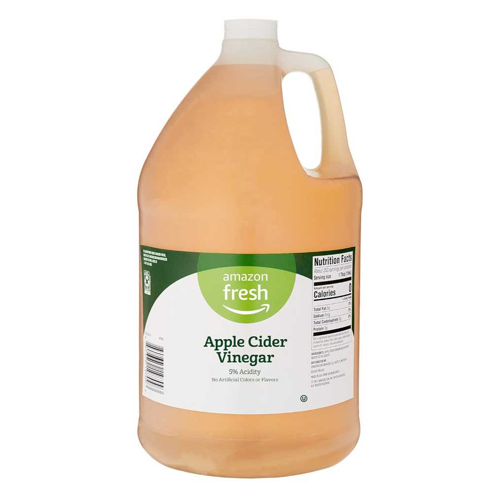 Amazon Fresh Apple Cider Vinegar, 128 oz.