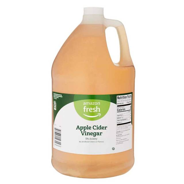 Amazon Fresh Apple Cider Vinegar, 128 oz.