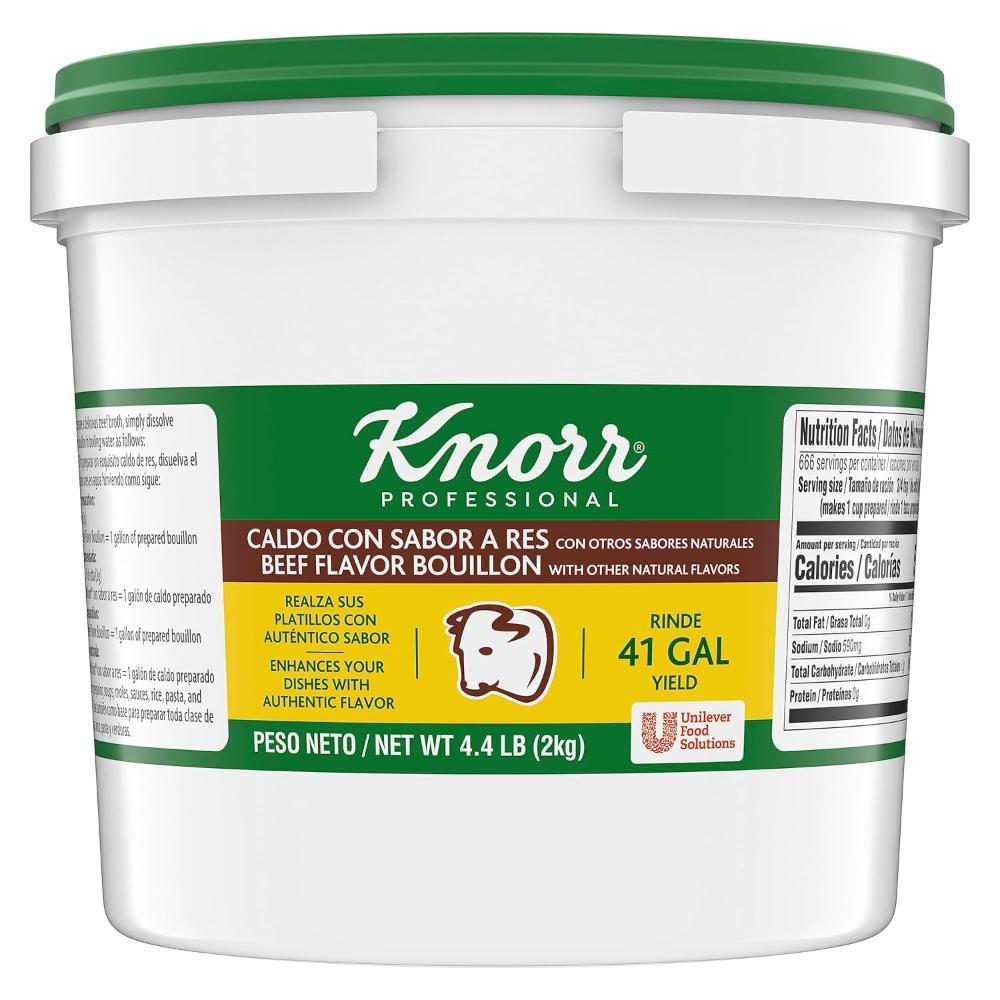 Knorr Beef Bouillon Tub, 4.4 lb.