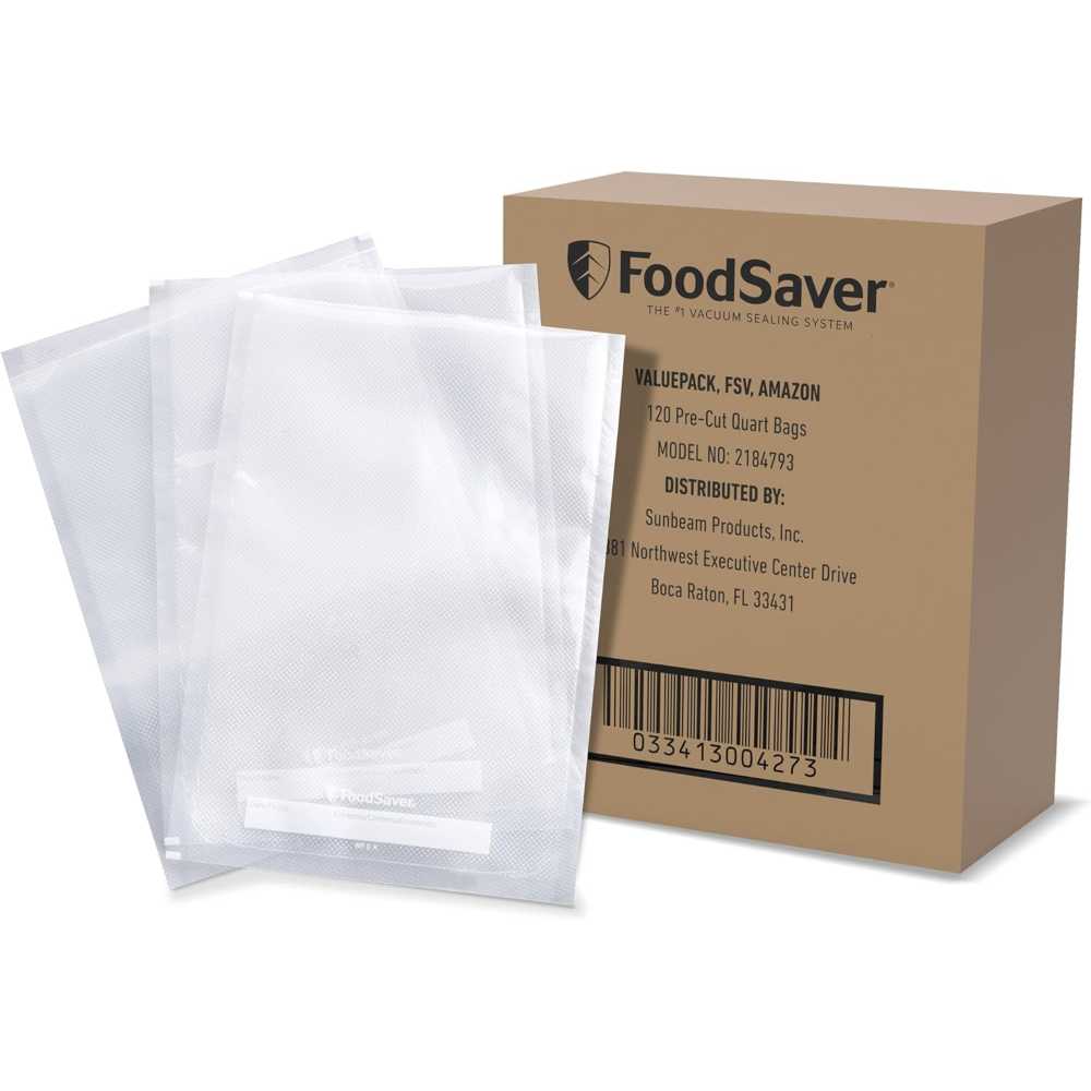 120-Pack FoodSaver Quart Vacuum Seal Bags