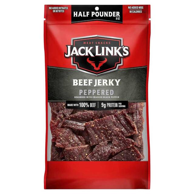 Jack Link's Beef Jerky, 8 oz. (Peppered)