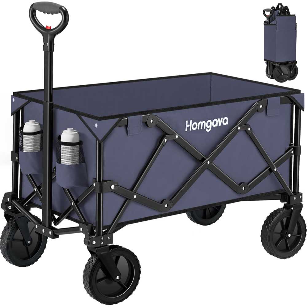 Lightning Deal: Homgava 150L Collapsible Utility Cart (Various Colors)
