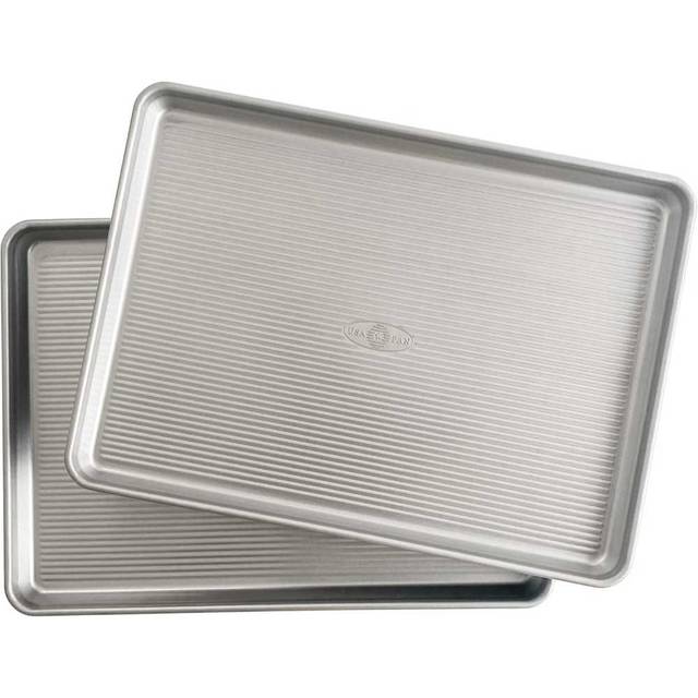 2-Pack USA Pan Bakeware Half Sheet Pan