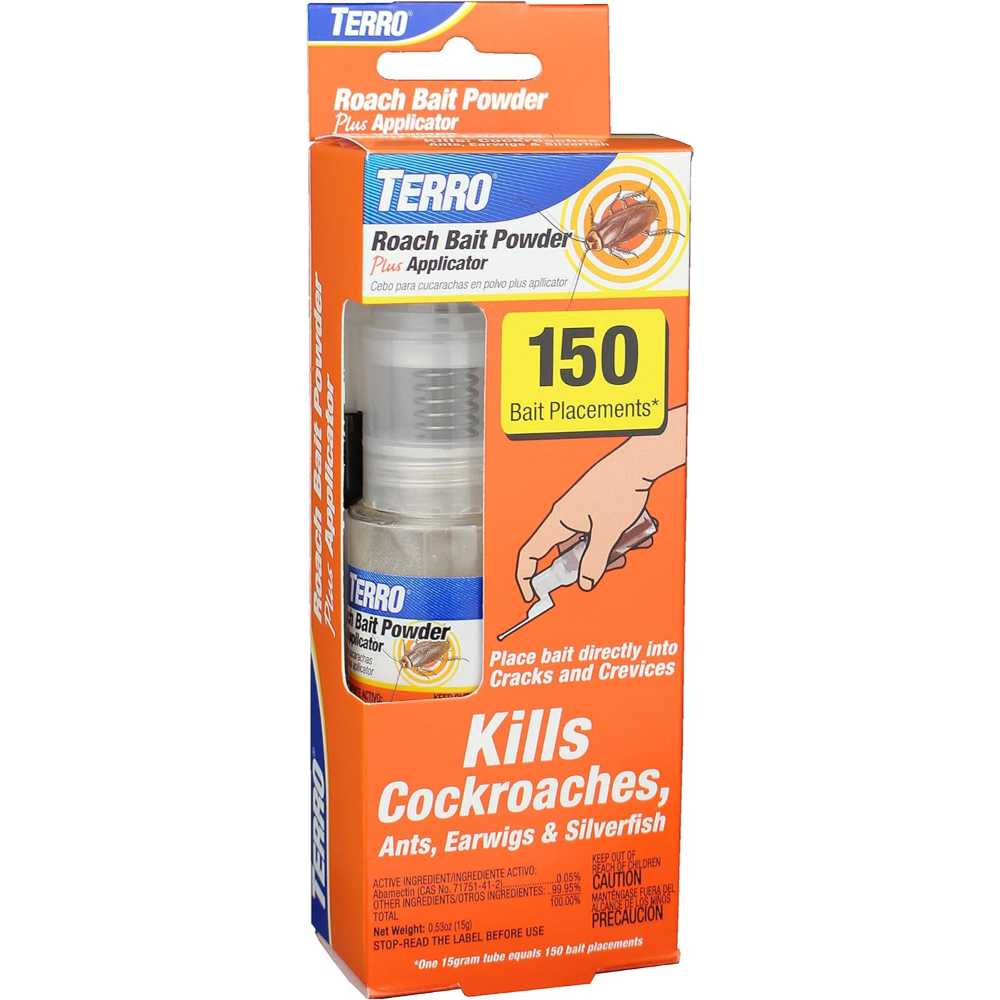 Terro Roach Bait Powder Plus Applicator