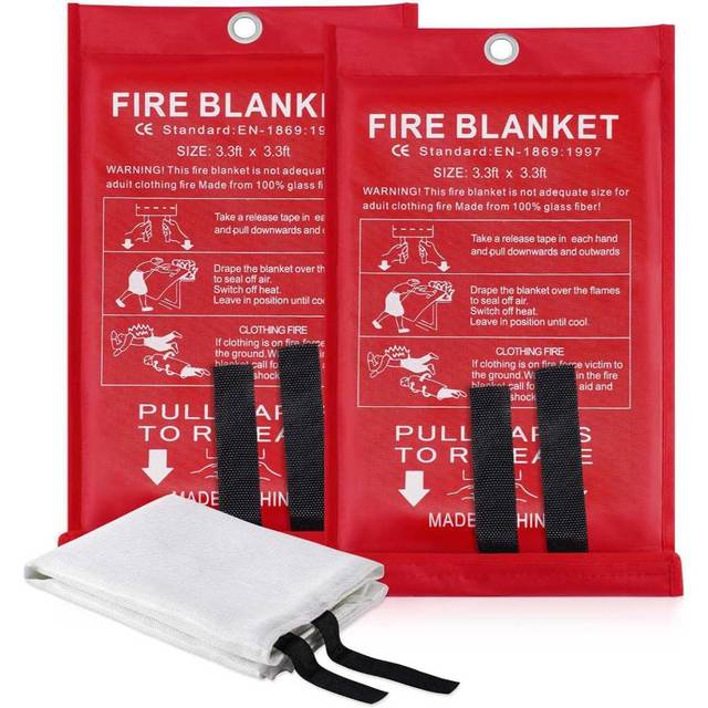 2-Pack Luxjet Emergency Fire Blanket