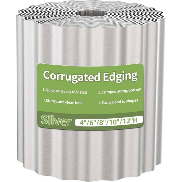 Socont Corrugated Metal Garden Edging (6" x 20')