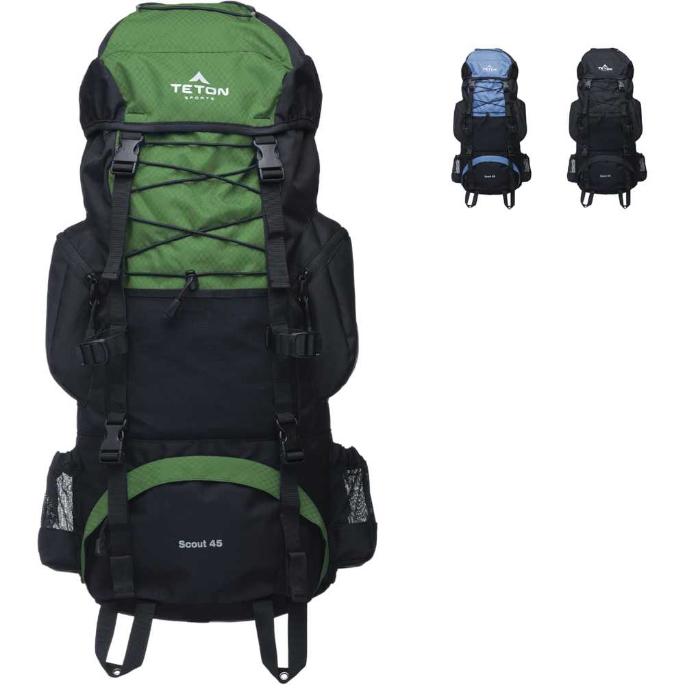 Teton Scout 45L Internal Frame Backpack