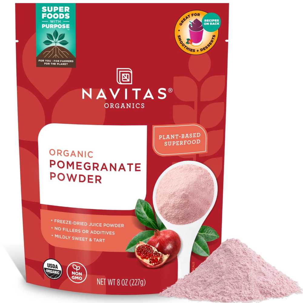 Prime: Navitas Organics Freeze Dried Pomegranate Powder, 10 oz.