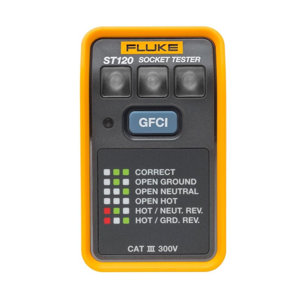 Fluke ST120 GFCI Socket Tester