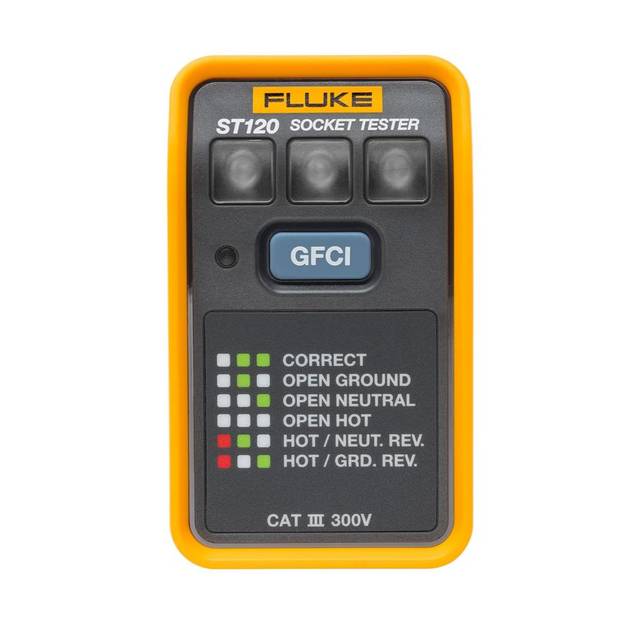 Fluke ST120 GFCI Socket Tester