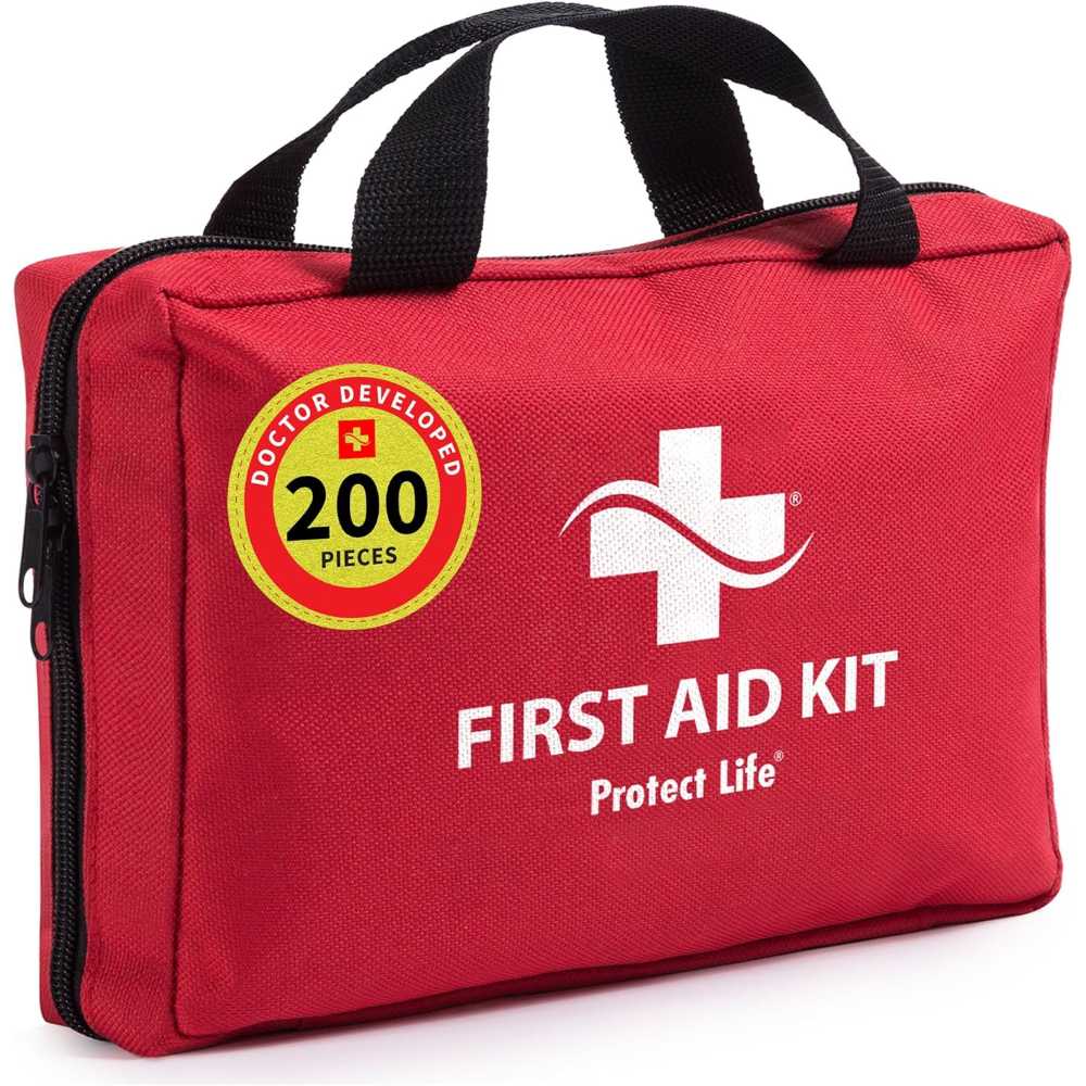 BOGO Deal: Protect Life 200-Piece First Aid Kit + Free 85-Piece Hard Case First Aid Kit