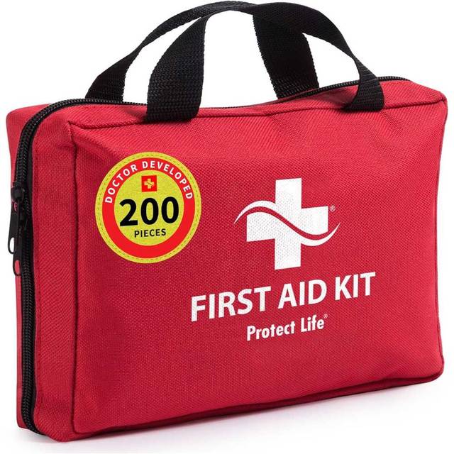 BOGO Deal: Protect Life 200-Piece First Aid Kit + Free 85-Piece Hard Case First Aid Kit