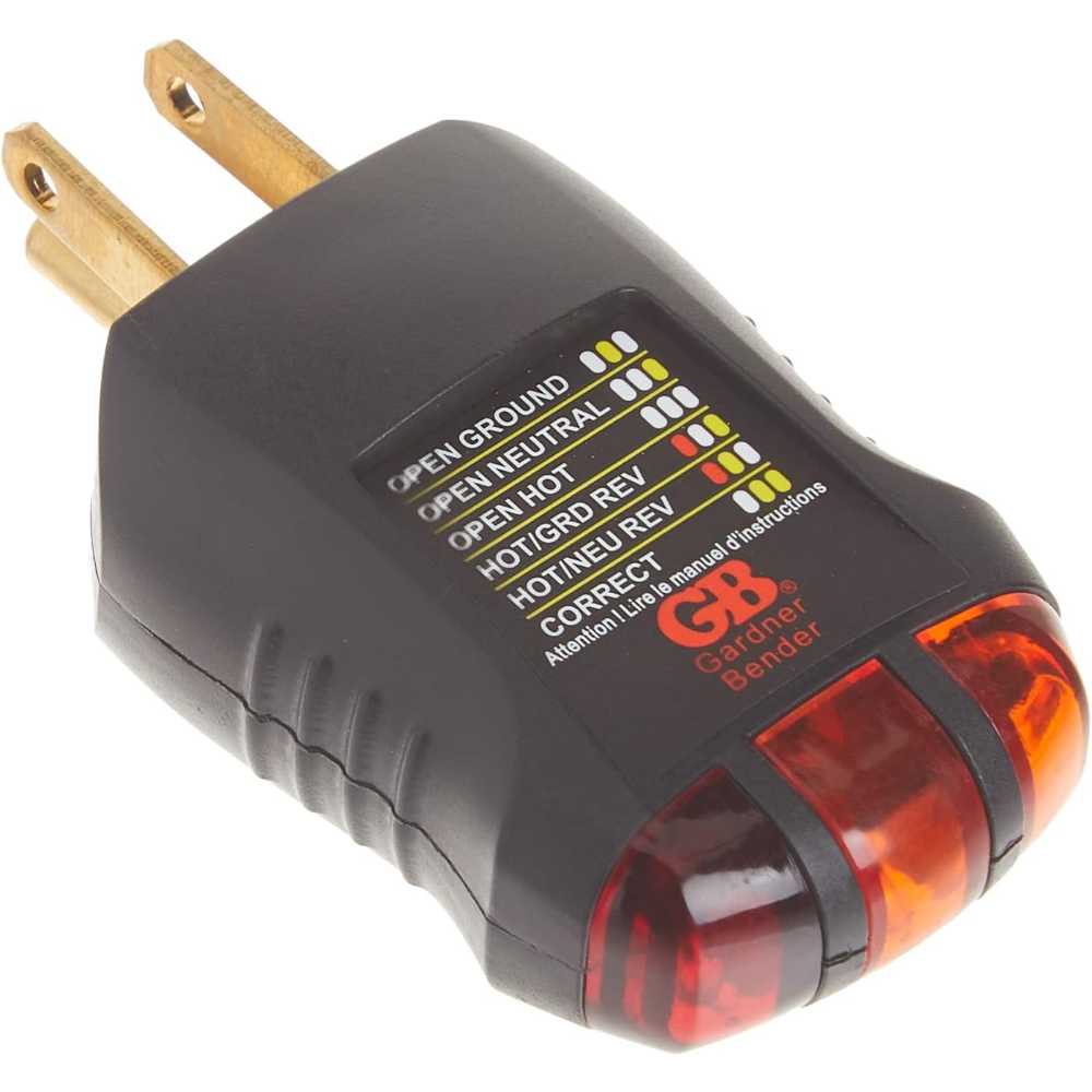 Gardner Bender Outlet Receptacle Tester & Circuit Analyzer