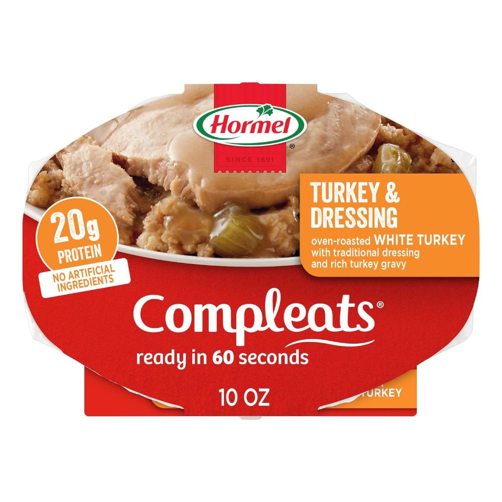 6-Pack Hormel Compleats Turkey & Dressing, 10 oz.