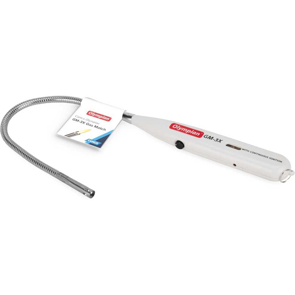 Camco Olympian GM-3X Adjustable Flame Butane Lighter