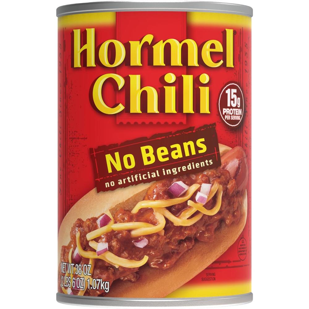 Hormel Chili No Beans, 38 oz.