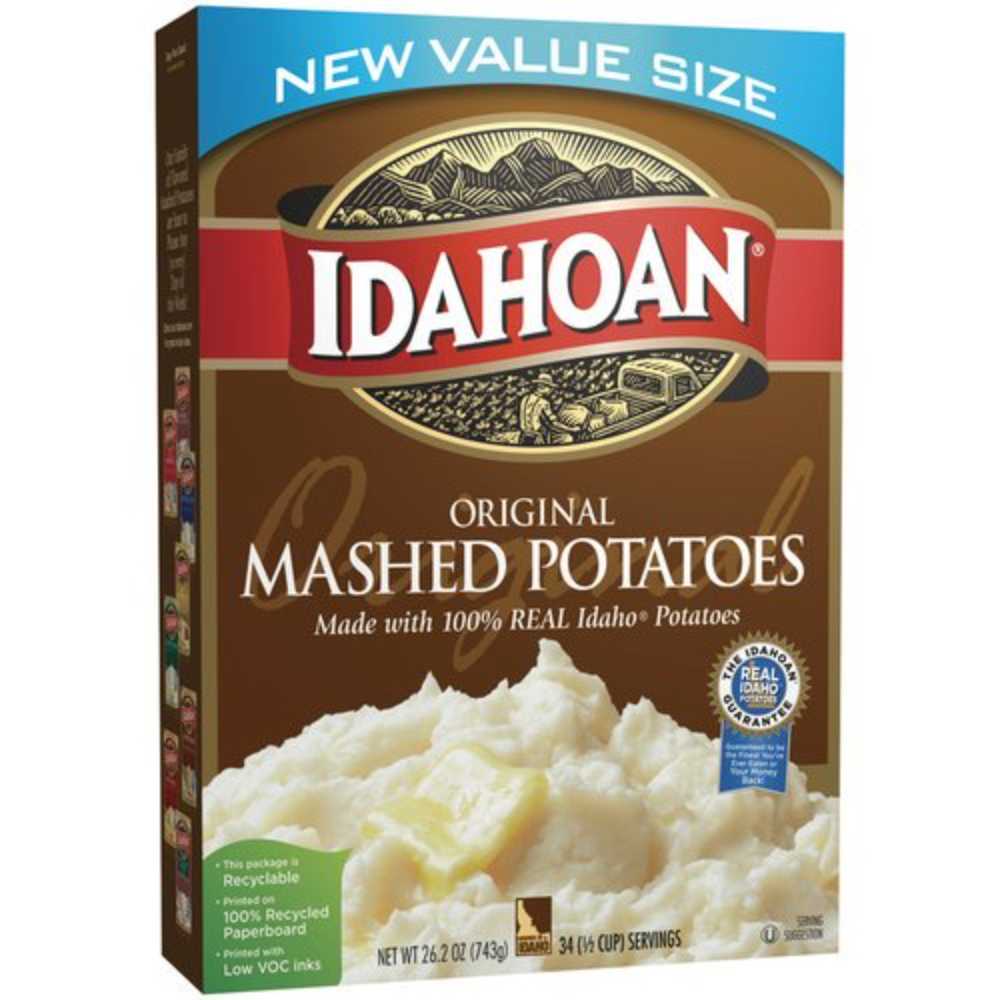 Idahoan Original Mashed Potatoes, 26.2 oz. Value Size