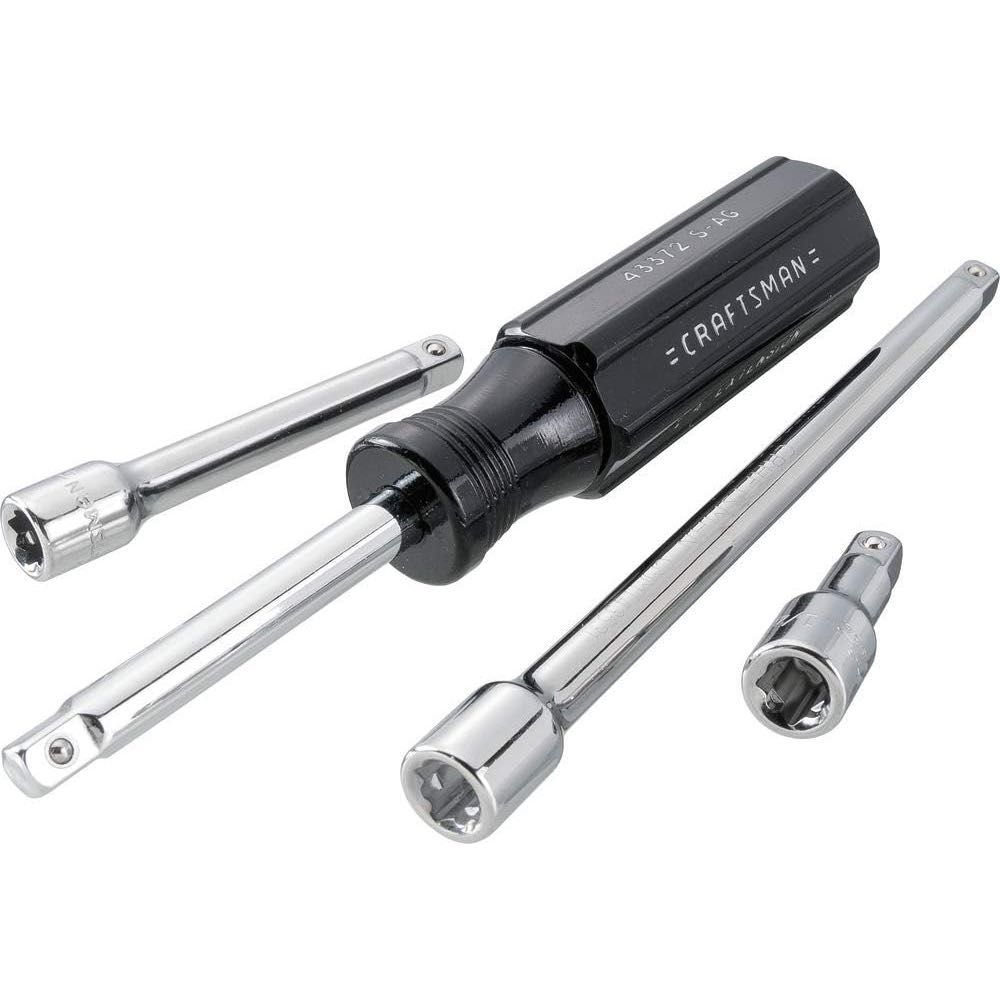 CRAFTSMAN 4-Piece 1/4" Socket Extension Set