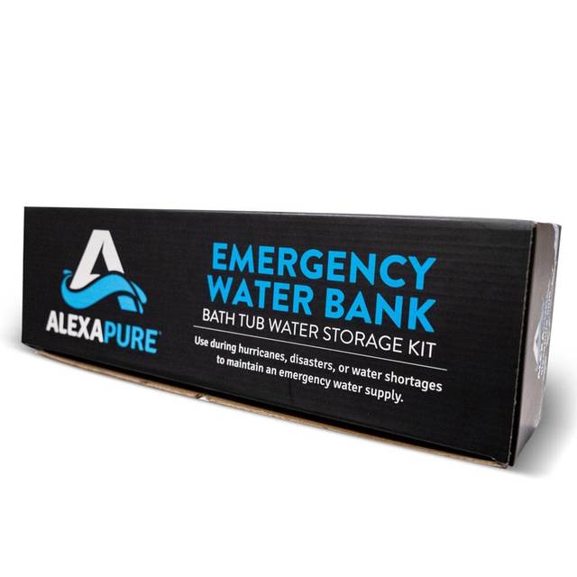 Alexapure 65-Gallon Emergency Bath Tub Water Bank