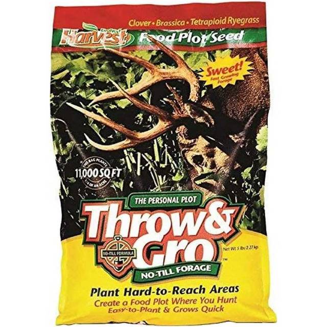 Evolved Harvest Throw & Gro No-Till Forage for Deer, 5 lb.