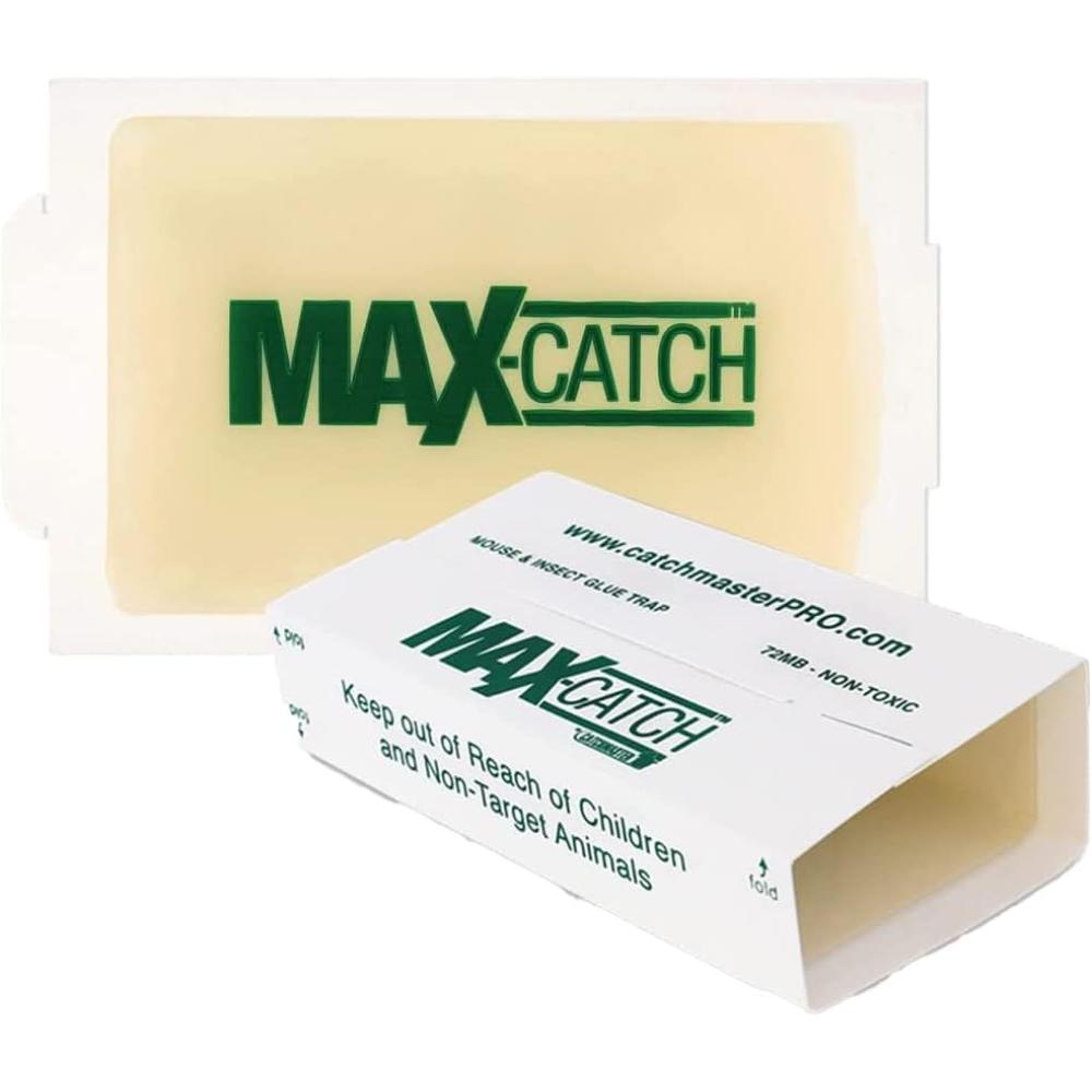 72-Pack Catchmaster Max-Catch Mouse & Insect Glue Trap